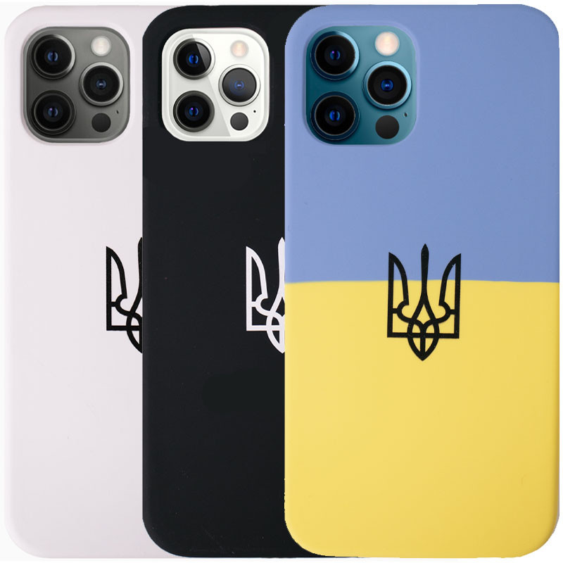 

Чохол Silicone Case Patriot series для Apple iPhone 12 Pro