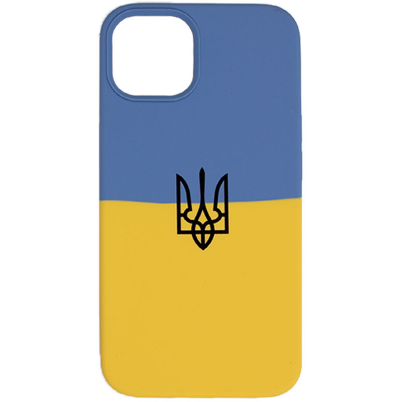 

Чехол Silicone Case Patriot series для Apple iPhone 14 (6.1") UA Flag (229492)
