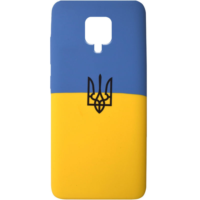 

Чохол Silicone Case Patriot series для Xiaomi Redmi Note 8 Pro (UA Flag)
