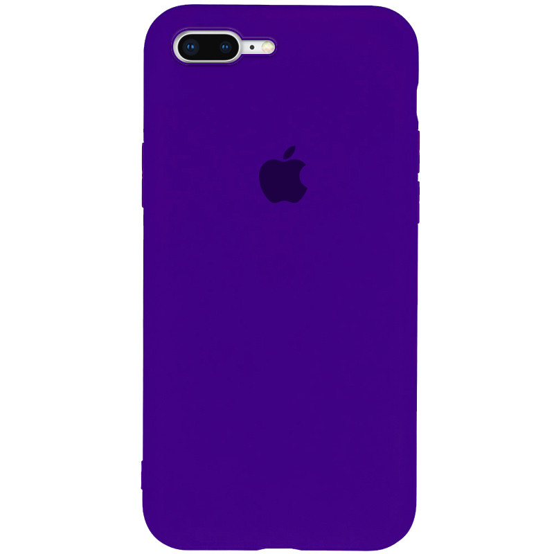 

Чехол Silicone Case Slim Full Protective для Apple iPhone 8 plus (5.5") Фиолетовый / Ultra Violet (149928)