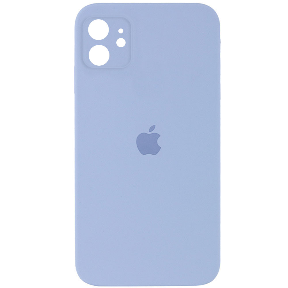 

Чохол Silicone Case Square Full Camera Protective (AA) для Apple iPhone 11 (6.1") (Блакитний / Mist blue)