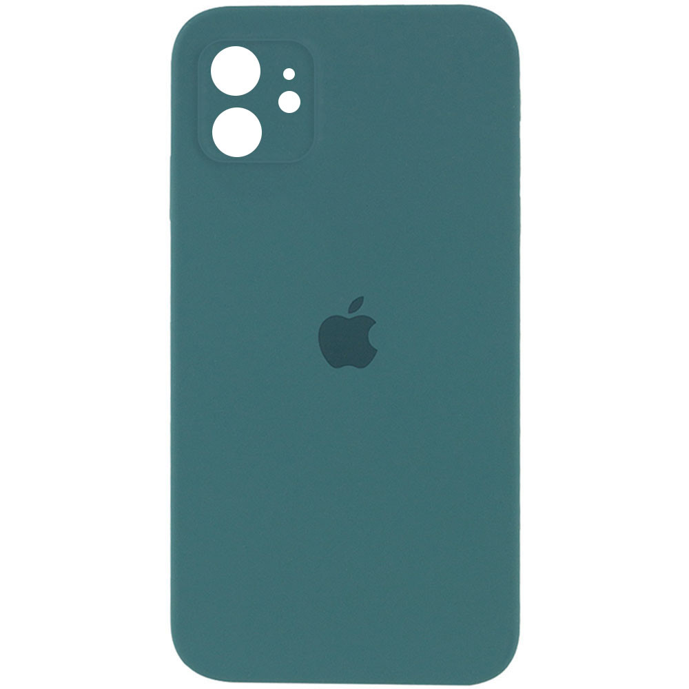 

Чехол Silicone Case Square Full Camera Protective (AA) для Apple iPhone 11 (6.1") Зеленый / Pine green (153125)