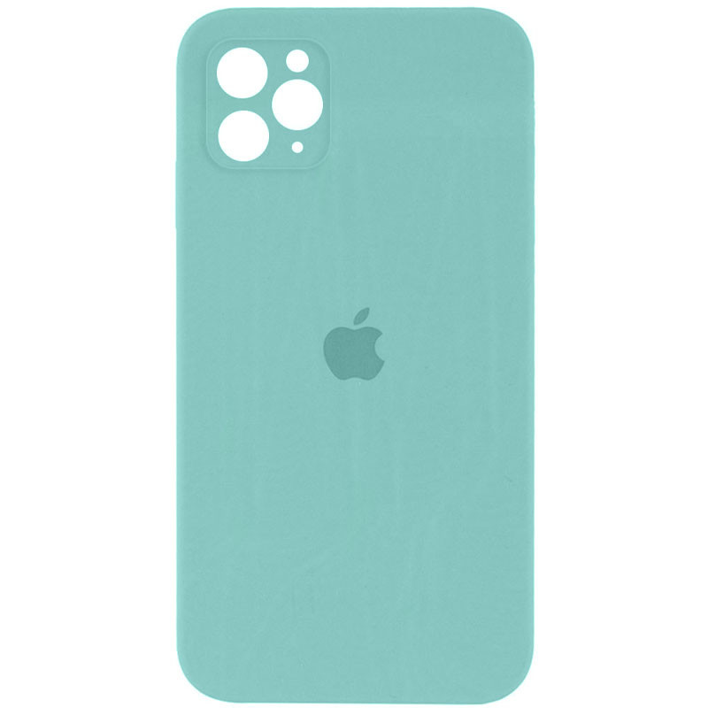 

Чехол Silicone Case Square Full Camera Protective (AA) для Apple iPhone 11 Pro (5.8") Бирюзовый / Ice Blue (197941)