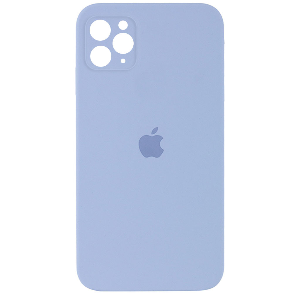 

Чохол Silicone Case Square Full Camera Protective (AA) для Apple iPhone 11 Pro (5.8") (Блакитний / Mist blue)