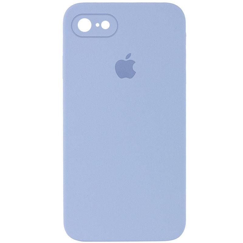 

Чохол Silicone Case Square Full Camera Protective (AA) для Apple iPhone 6/6s (4.7") (Блакитний / Mist blue)