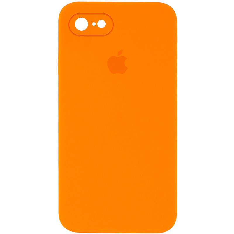 

Чехол Silicone Case Square Full Camera Protective (AA) для Apple iPhone 6/6s (4.7") Оранжевый / Bright Orange (155320)
