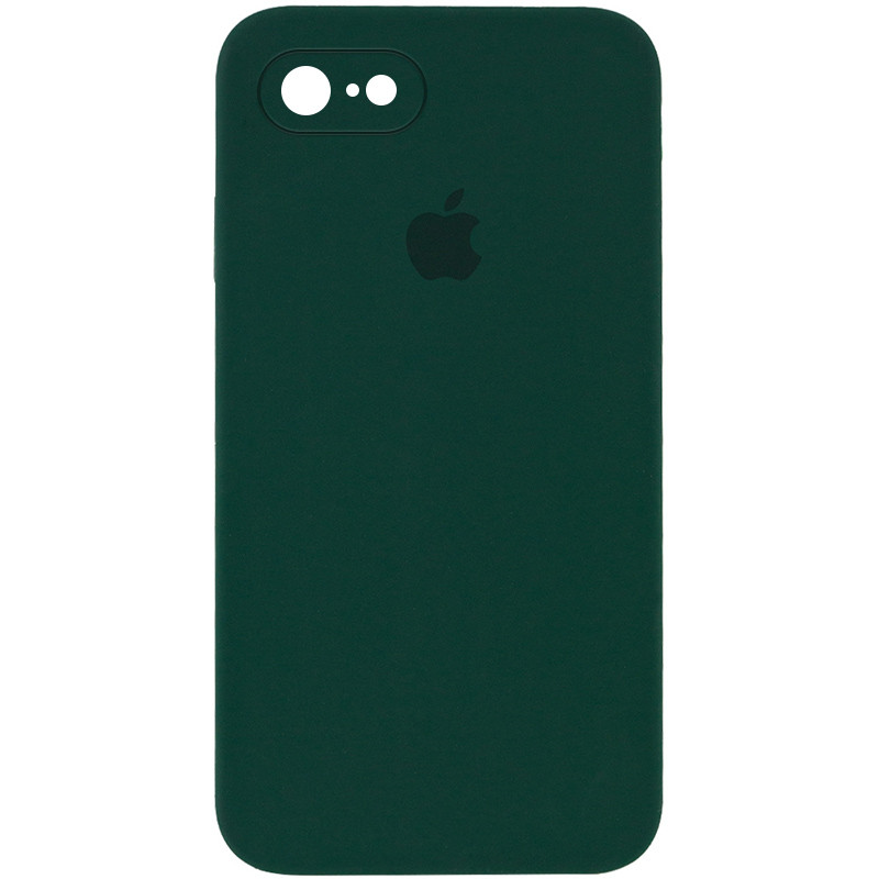 

Чехол Silicone Case Square Full Camera Protective (AA) для Apple iPhone 6/6s (4.7") Зеленый / Dark green (152963)
