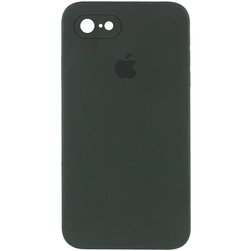 

Чехол Silicone Case Square Full Camera Protective (AA) для Apple iPhone 7 (4.7'') Зеленый / Black Green (155306)