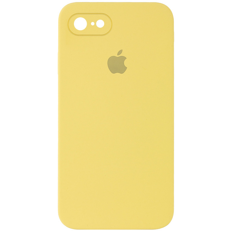

Чехол Silicone Case Square Full Camera Protective (AA) для Apple iPhone 7 (4.7'') Желтый / Canary Yellow (152983)