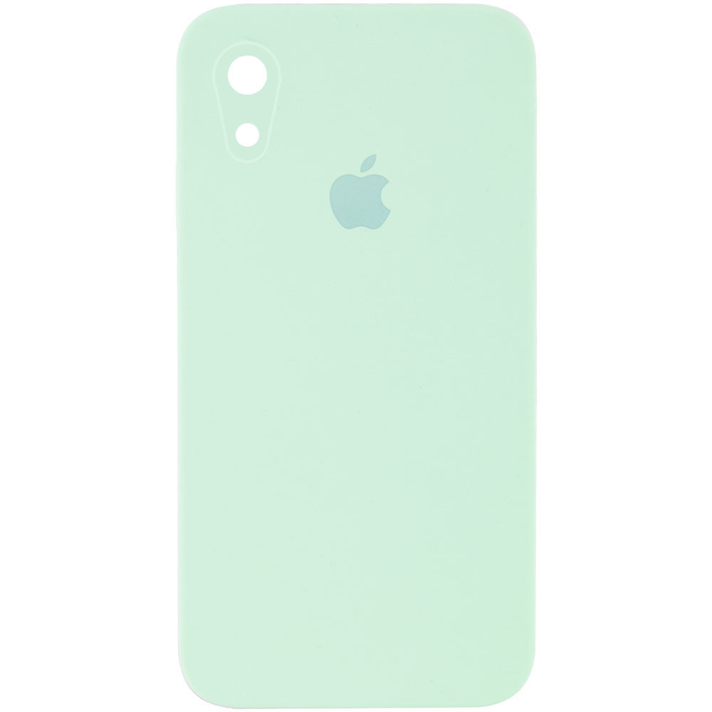 

Чохол Silicone Case Square Full Camera Protective (AA) для Apple iPhone XR (6.1") (Бірюзовий / Light Turquoise)