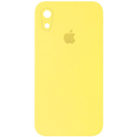 Чехол Silicone Case Square Full Camera Protective (AA) для Apple iPhone XR (6.1")