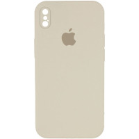 Чохол Silicone Case Square Full Camera Protective (AA) для Apple iPhone XS (5.8")
