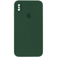 Чехол Silicone Case Square Full Camera Protective (AA) для Apple iPhone XS Max (6.5")