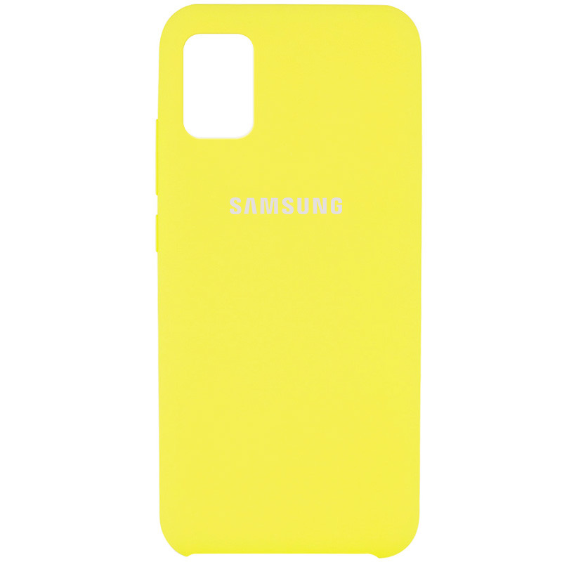 

Чохол Silicone Cover (AAA) для Samsung Galaxy A31 (Жовтий / Bright Yellow)