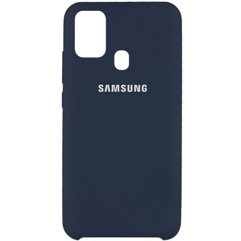 

Чохол Silicone Cover (AAA) для Samsung Galaxy M31 (Синій / Midnight blue)