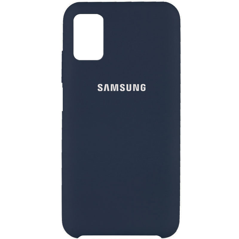 

Чохол Silicone Cover (AAA) для Samsung Galaxy M51 (Синій / Midnight blue)