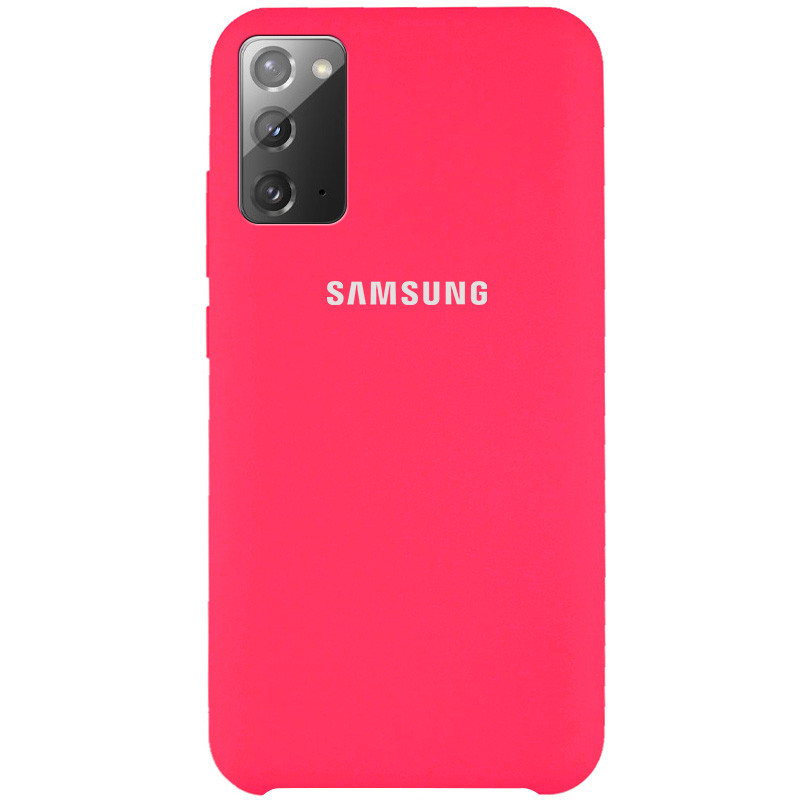 

Чехол Silicone Cover (AAA) для Samsung Galaxy Note 20 Розовый / Shiny pink (146518)