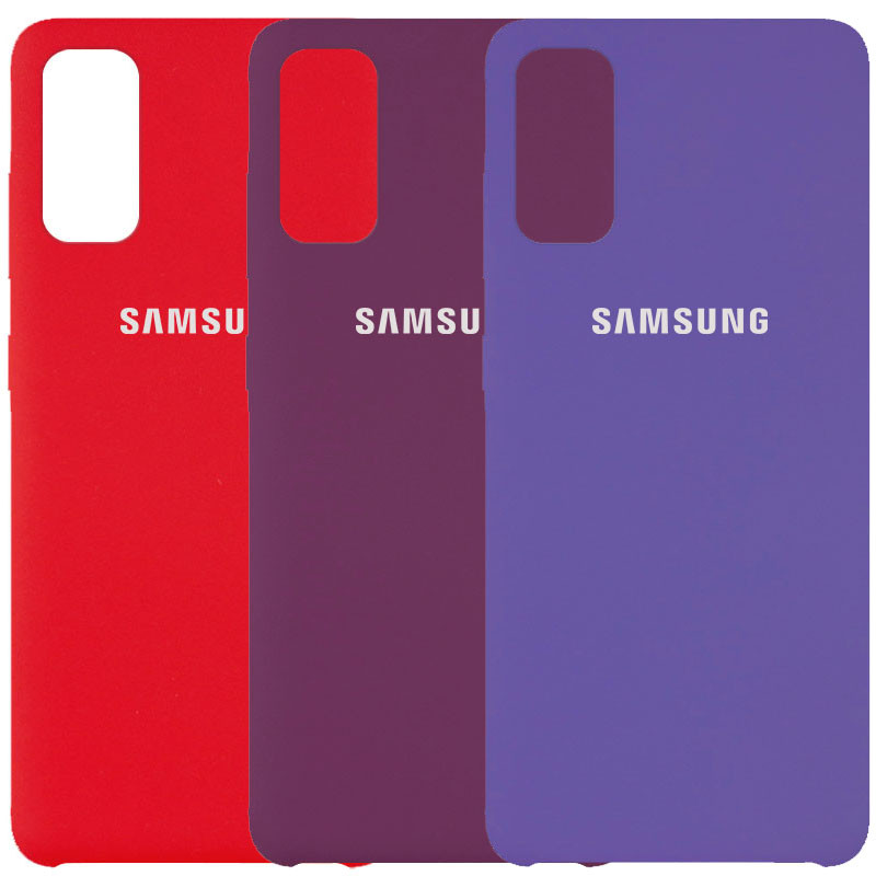 

Чехол Silicone Cover (AAA) для Samsung Galaxy S20 (158847)