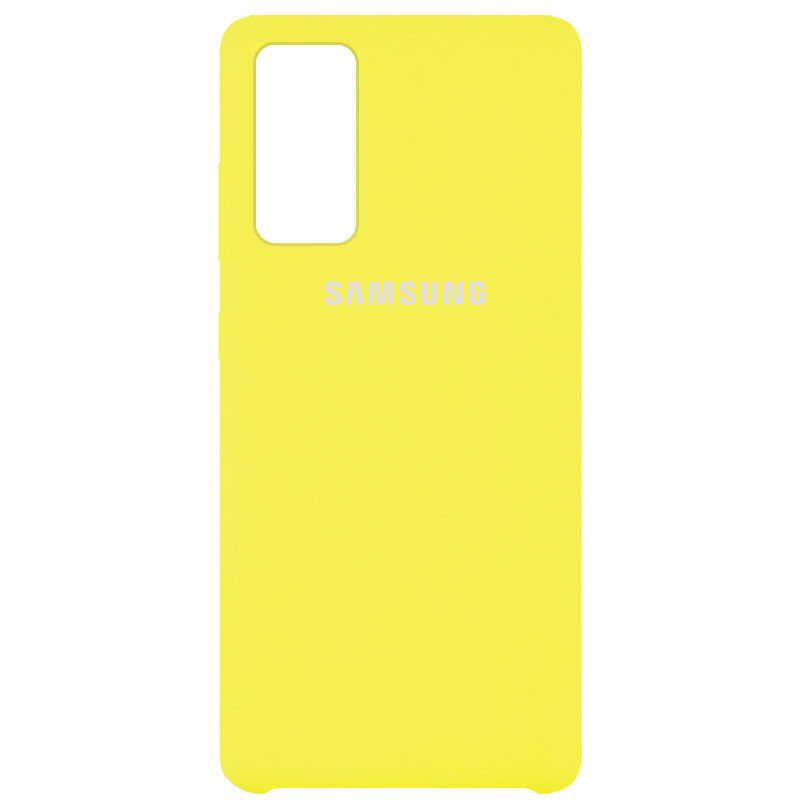

Чехол Silicone Cover (AAA) для Samsung Galaxy S20 FE Желтый / Bright Yellow (158865)