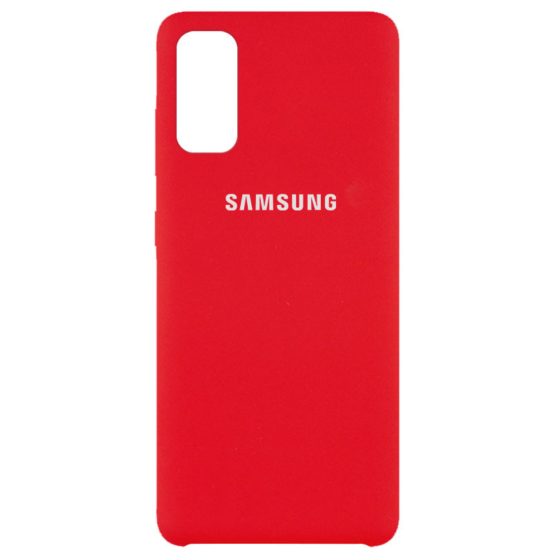 

Чехол Silicone Cover (AAA) для Samsung Galaxy S20 Красный / Red (158850)
