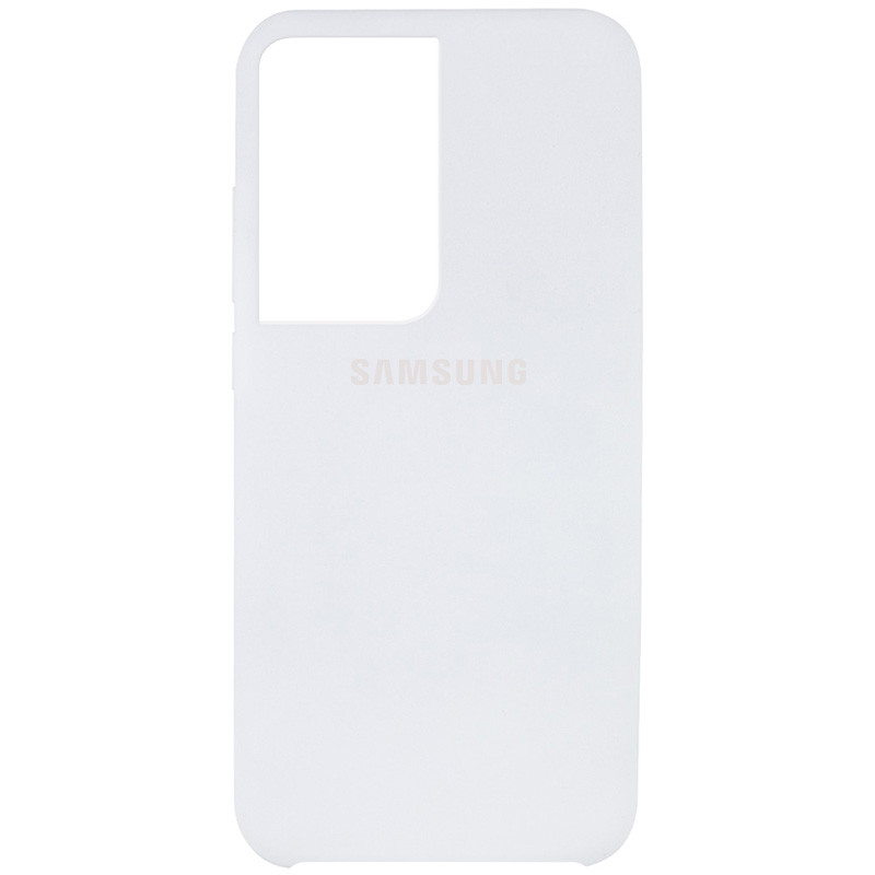 

Чехол Silicone Cover (AAA) для Samsung Galaxy S21 Ultra Белый / White (168292)