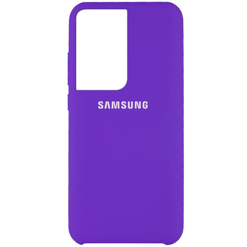 

Чохол Silicone Cover (AAA) для Samsung Galaxy S21 Ultra (Фіолетовий / Violet)