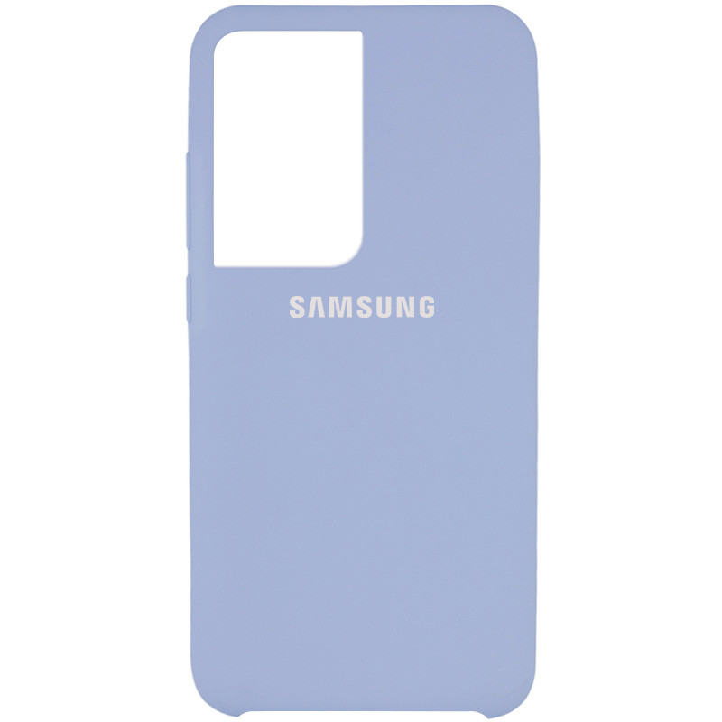 

Чохол Silicone Cover (AAA) для Samsung Galaxy S21 Ultra (Блакитний / Lilac Blue)