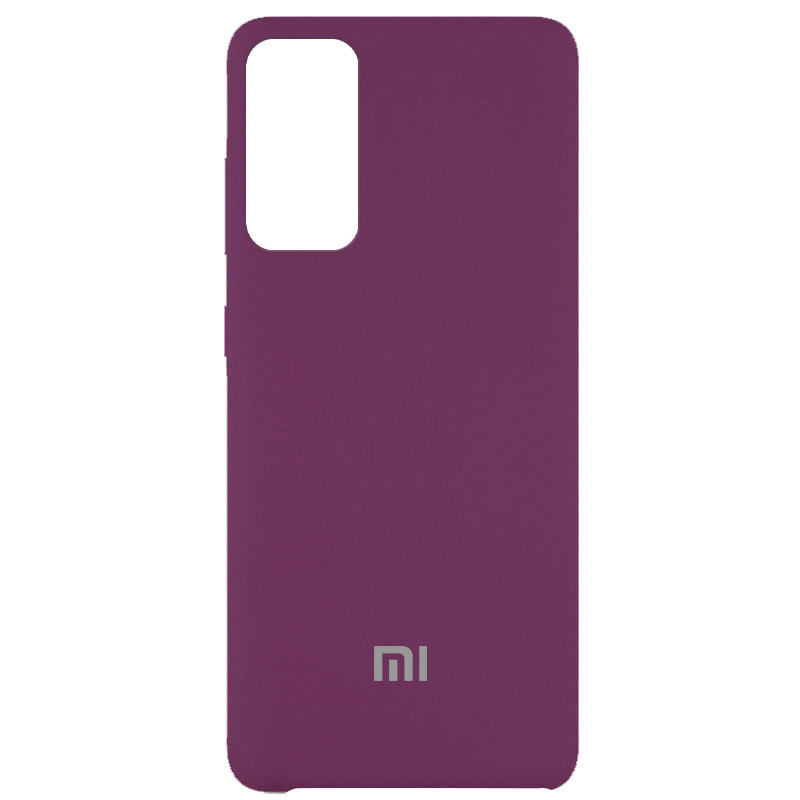 

Чохол Silicone Cover (AAA) для Xiaomi Mi 10T (Фіолетовий / Grape)