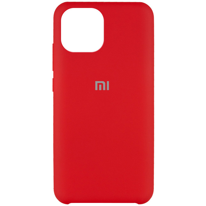 

Чохол Silicone Cover (AAA) для Xiaomi Mi 11 (Червоний / Red)