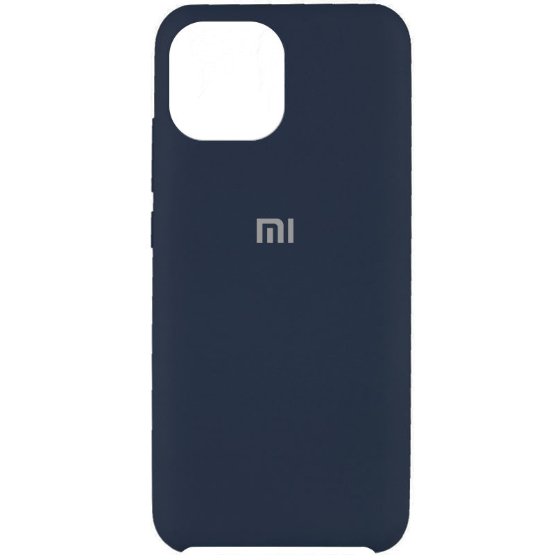 

Чехол Silicone Cover (AAA) для Xiaomi Mi 11 Синий / Midnight blue (168337)