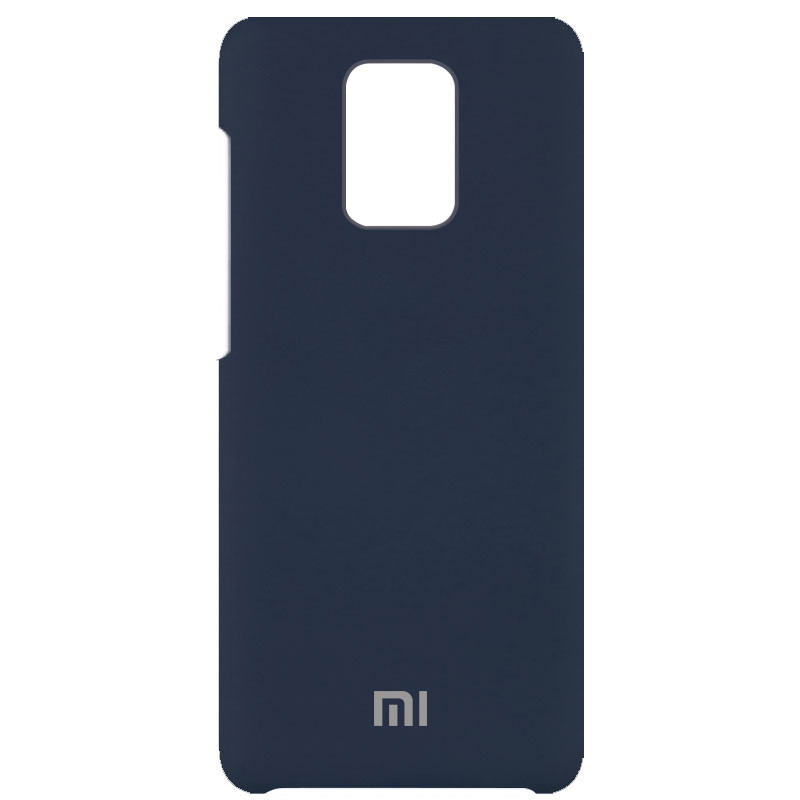 

Чехол Silicone Cover (AAA) для Xiaomi Redmi Note 9 Pro Синий / Midnight blue (158951)