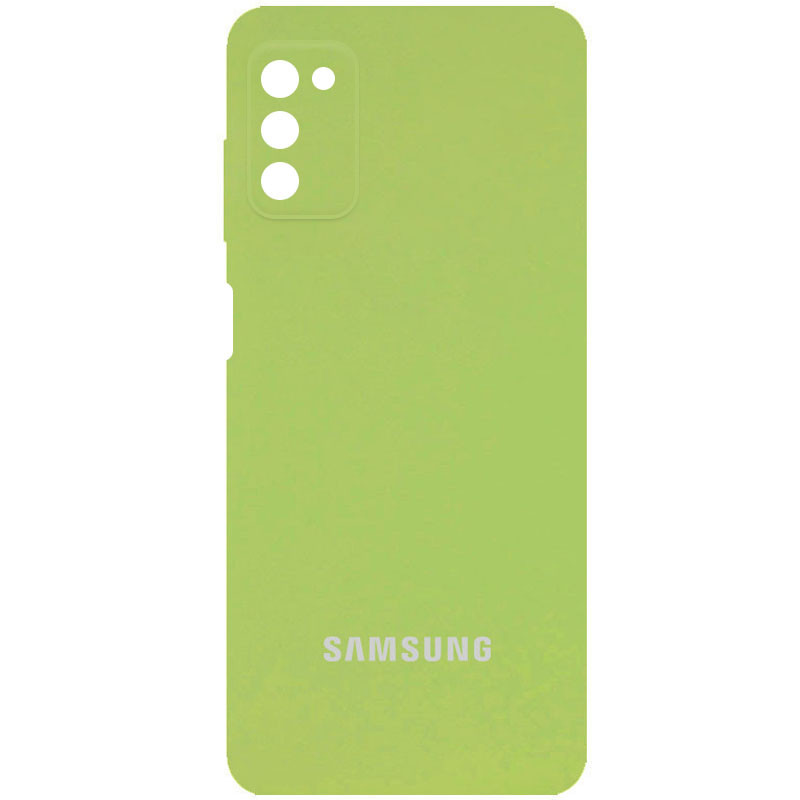 

Чохол Silicone Cover Full Camera (AA) для Samsung Galaxy A03s (М'ятний / Mint)