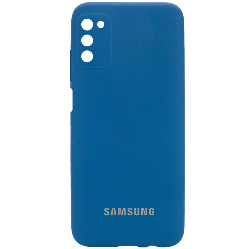 

Чохол Silicone Cover Full Camera (AA) для Samsung Galaxy A03s (Синій / Cobalt)