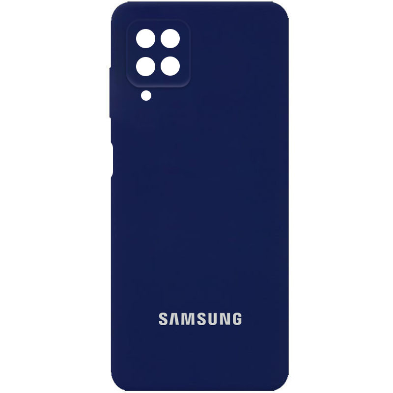 

Чехол Silicone Cover Full Camera (AA) для Samsung Galaxy A12 / M12 Темно-синий / Midnight blue (205830)