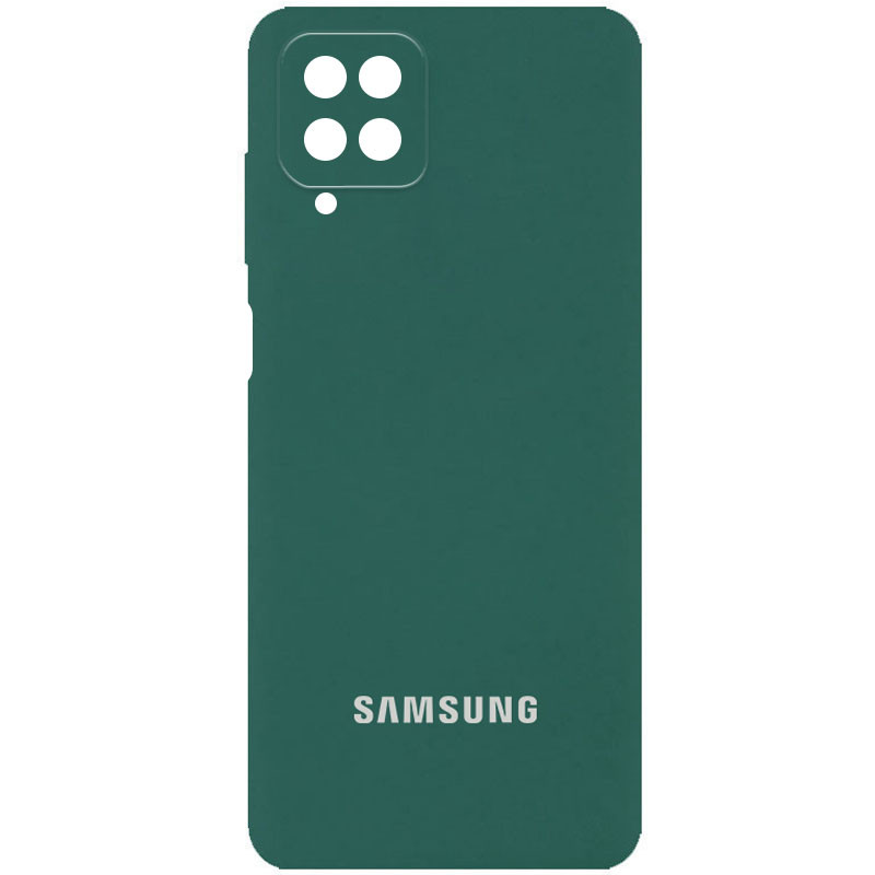 

Чехол Silicone Cover Full Camera (AA) для Samsung Galaxy A12 / M12 Зеленый / Pine green (205800)