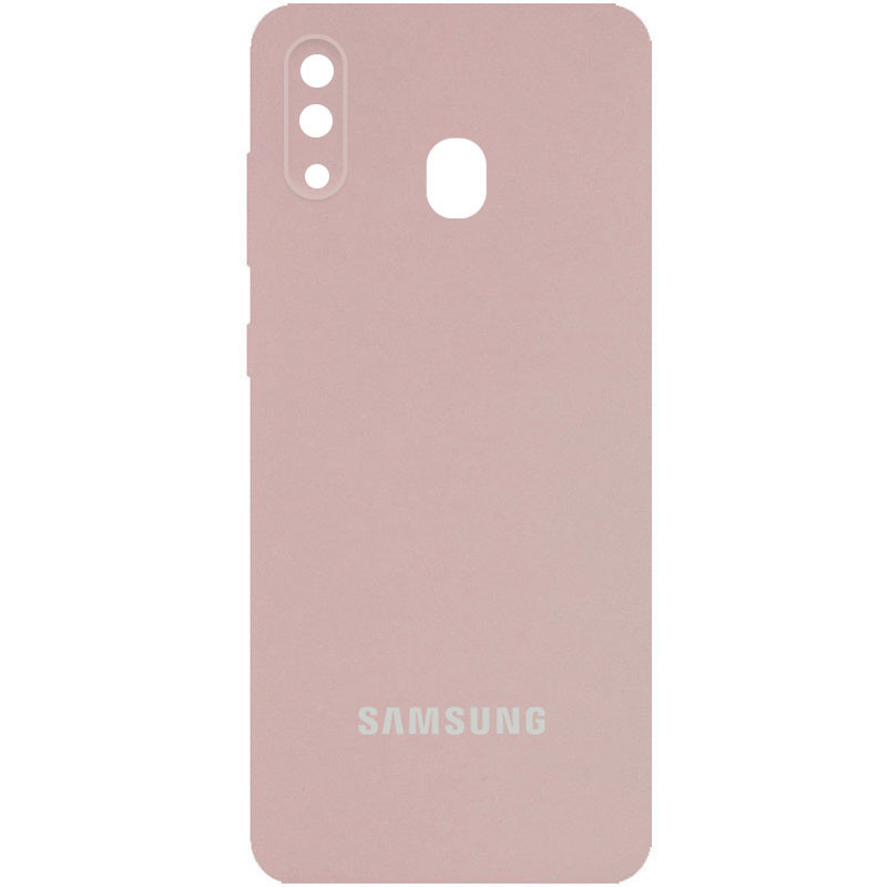 

Чехол Silicone Cover Full Camera (AA) для Samsung Galaxy A20 / A30 Розовый / Pink Sand (206271)