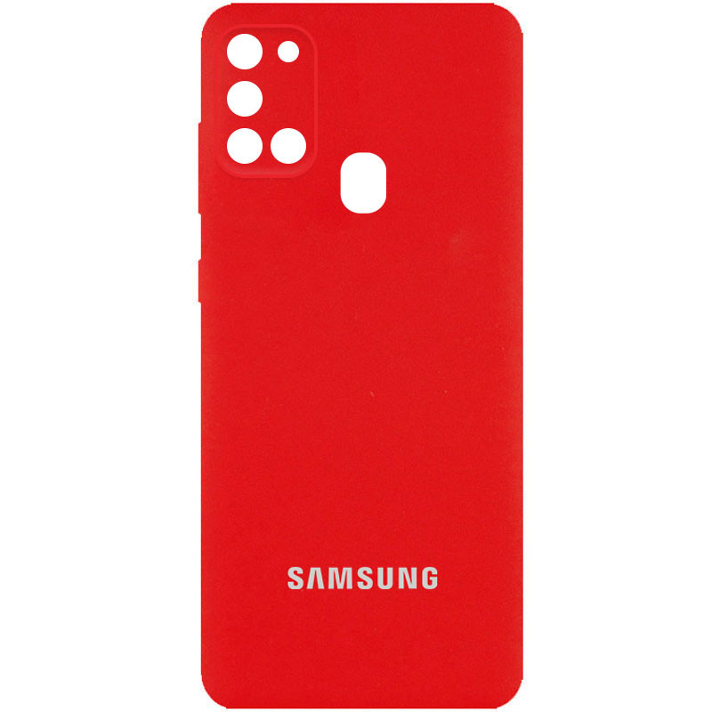 

Чехол Silicone Cover Full Camera (AA) для Samsung Galaxy A21s Красный / Red (206309)