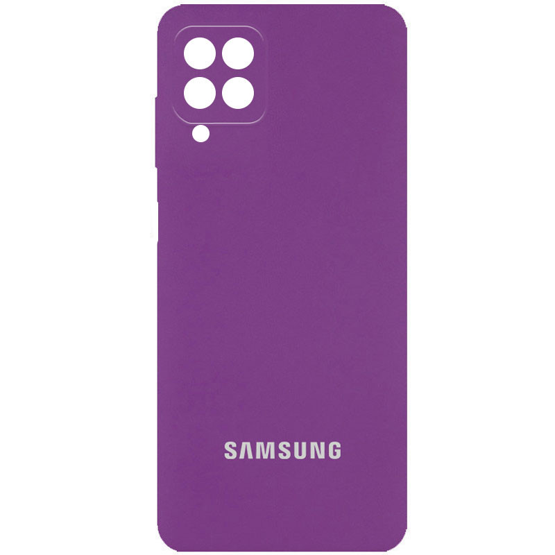 

Чохол Silicone Cover Full Camera (AA) для Samsung Galaxy A22 4G (Фіолетовий / Grape)