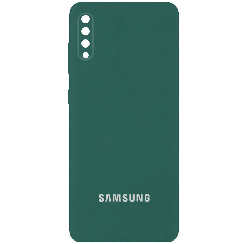 

Чехол Silicone Cover Full Camera (AA) для Samsung Galaxy A50s Зеленый / Pine green (205846)