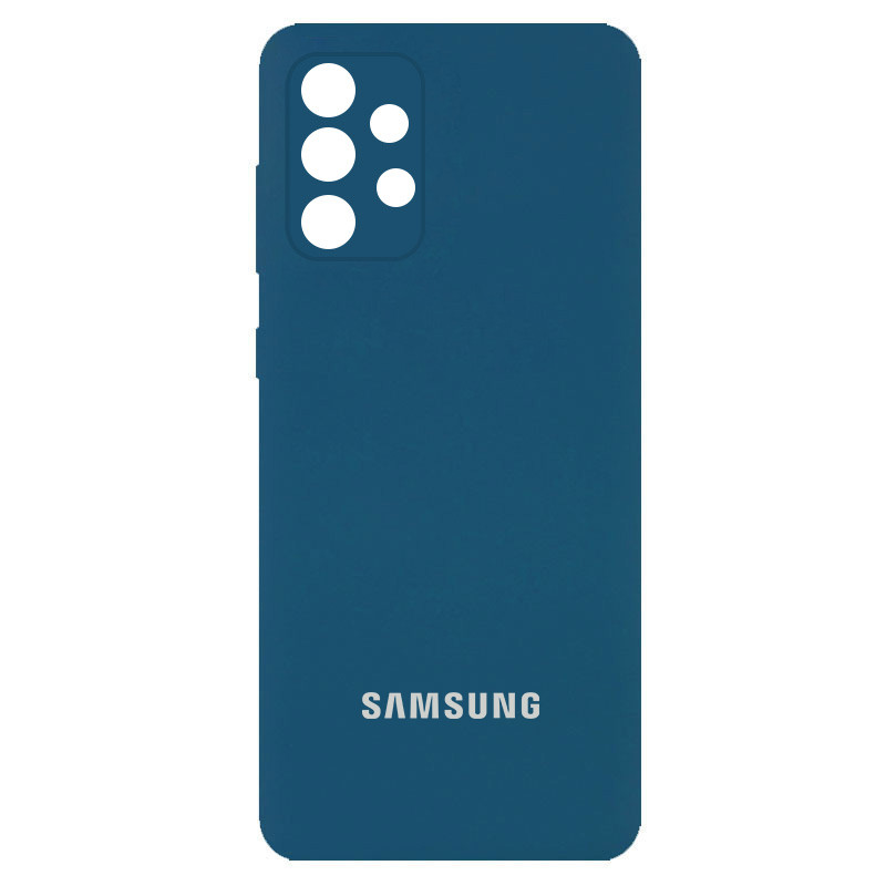 

Чохол Silicone Cover Full Camera (AA) для Samsung Galaxy A52 (Синій / Cosmos blue)