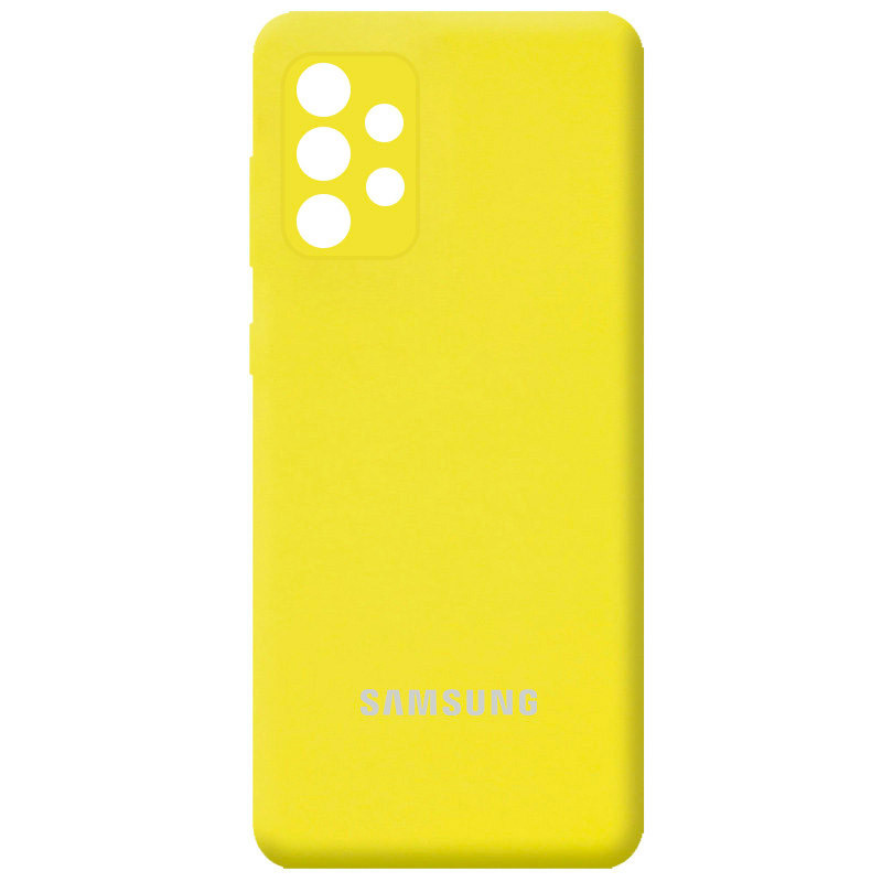 

Чехол Silicone Cover Full Camera (AA) для Samsung Galaxy A52 4G / A52 5G / A52s Желтый / Bright Yellow (188529)