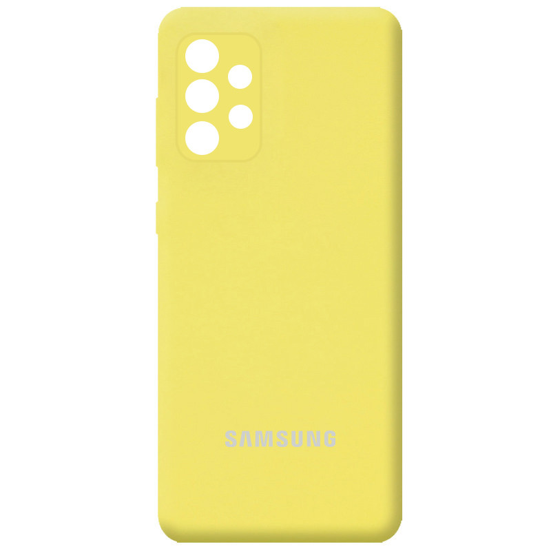 

Чехол Silicone Cover Full Camera (AA) для Samsung Galaxy A52 4G / A52 5G / A52s Желтый / Yellow (187189)