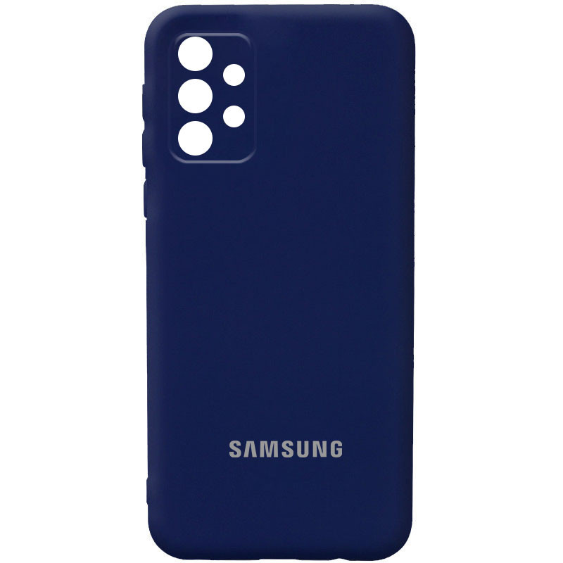 

Чохол Silicone Cover Full Camera (AA) для Samsung Galaxy A71 (Темно-синій / Midnight blue)