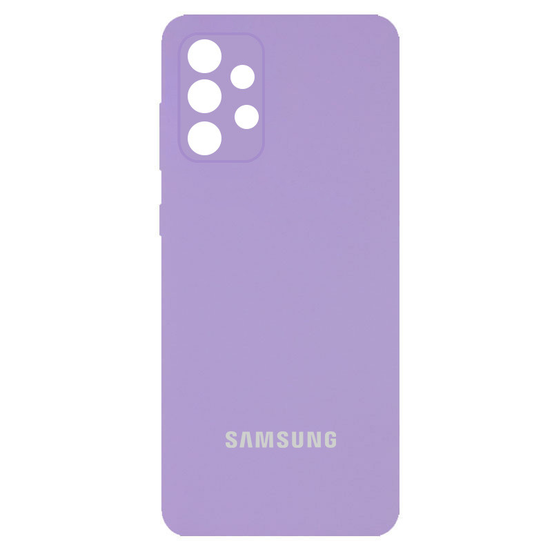 

Чохол Silicone Cover Full Camera (AA) для Samsung Galaxy A72 4G (Бузковий / Dasheen)