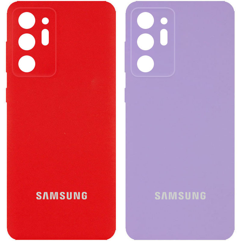 

Чохол Silicone Cover Full Camera (AA) для Samsung Galaxy Note 20 Ultra