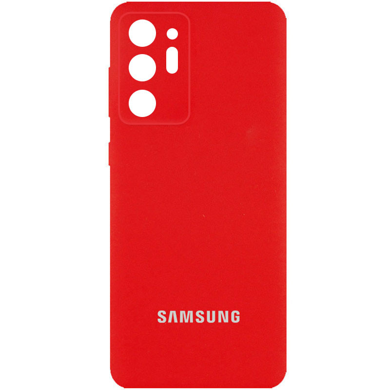 

Чохол Silicone Cover Full Camera (AA) для Samsung Galaxy Note 20 Ultra (Червоний / Red)