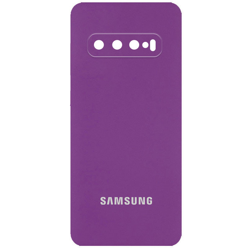 

Чохол Silicone Cover Full Camera (AA) для Samsung Galaxy S10 (Фіолетовий / Grape)