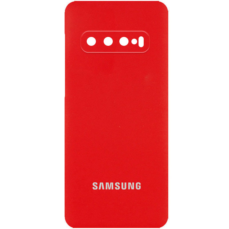 

Чохол Silicone Cover Full Camera (AA) для Samsung Galaxy S10 (Червоний / Red)
