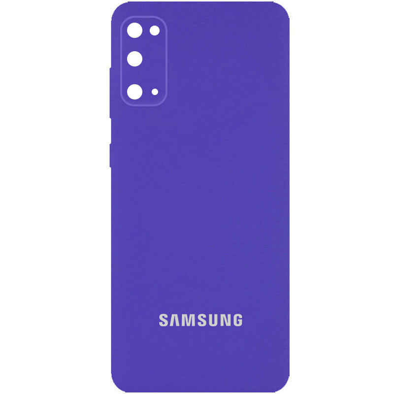 

Чехол Silicone Cover Full Camera (AA) для Samsung Galaxy S20 FE Фиолетовый / Purple (205694)