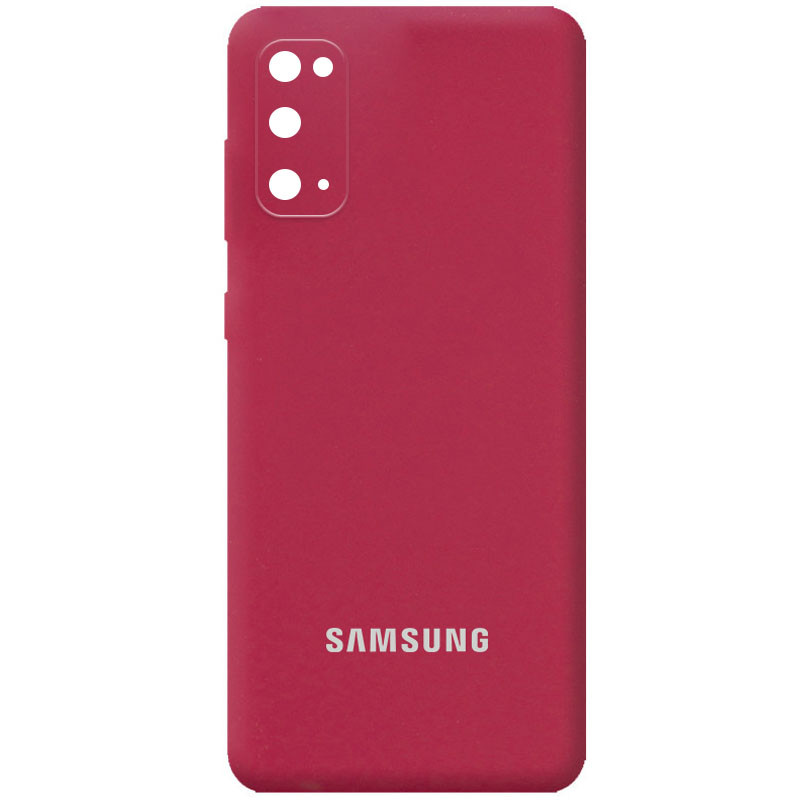 

Чехол Silicone Cover Full Camera (AA) для Samsung Galaxy S20 FE Красный / Rose Red (205666)